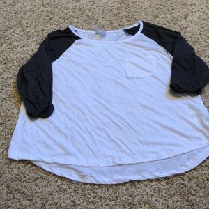 H&M cotton women’s baseball tee